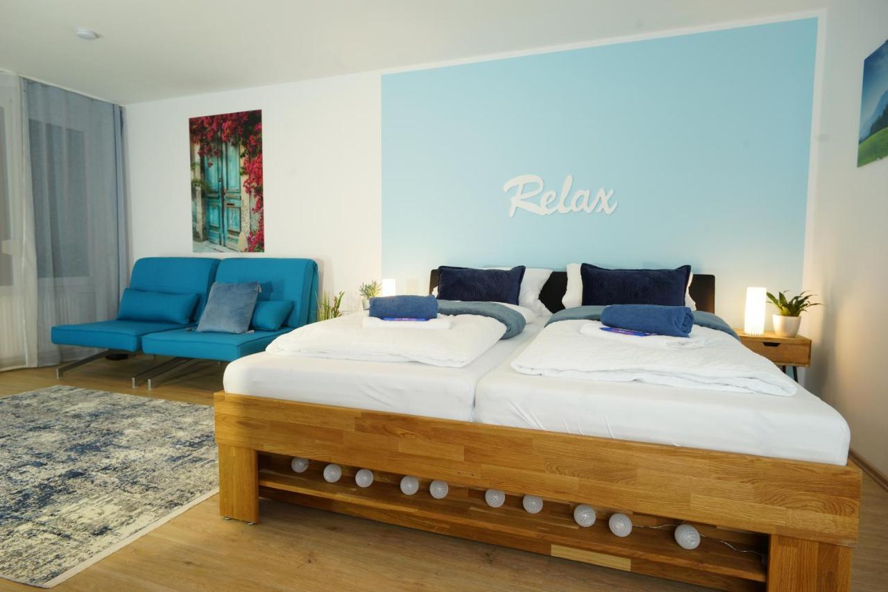 Relax - Blue Mit Pool Und Sauna Scheidegg Luaran gambar